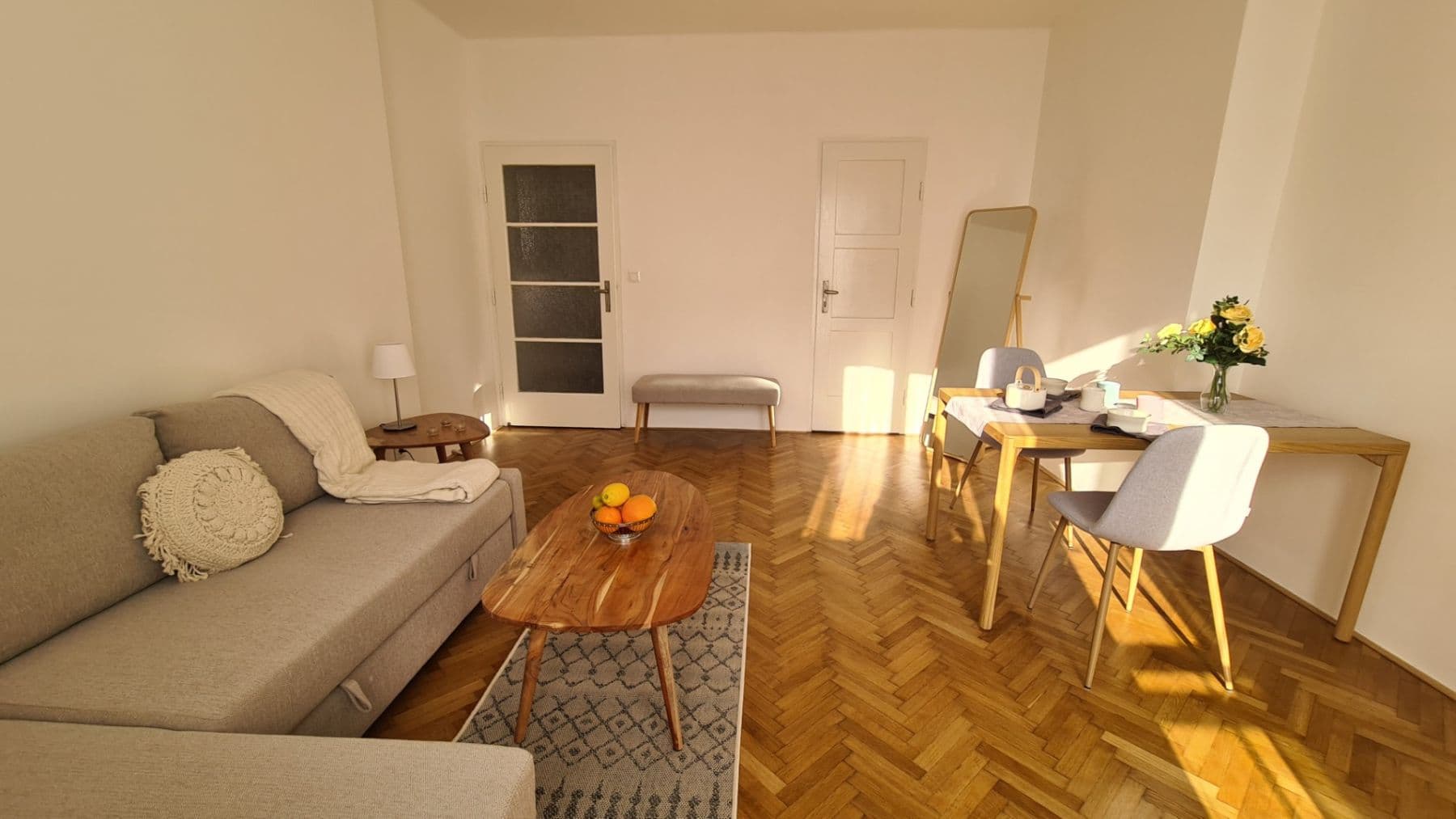 1 bedroom with open-plan kitchen flat to rent, 45 m², Vrázova, Prague, Prague 1 bedroom with open-plan kitchen flat to rent, 45 m², Vrázova, Prague, Prague