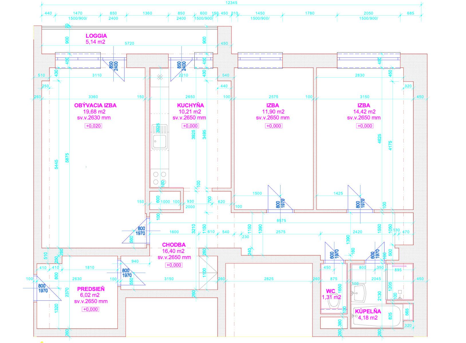 3 bedroom flat to rent, 80 m², Nobelova, Nové Mesto, Bratislavský Region 3 bedroom flat to rent, 80 m², Nobelova, Nové Mesto, Bratislavský Region