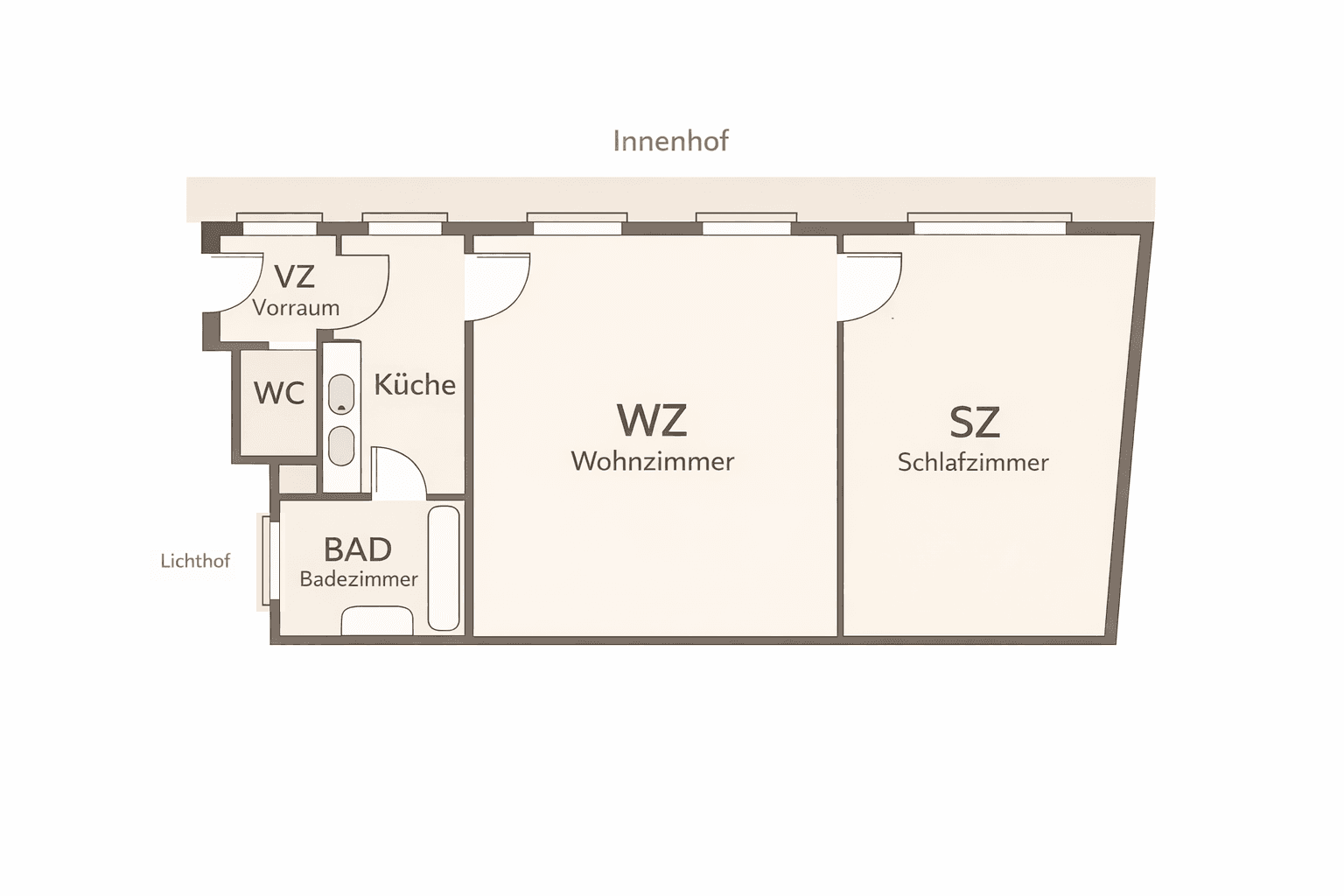 2 bedroom flat for sale, 57 m², Mumbgasse 1-3, Wien, Vienna 2 bedroom flat for sale, 57 m², Mumbgasse 1-3, Wien, Vienna