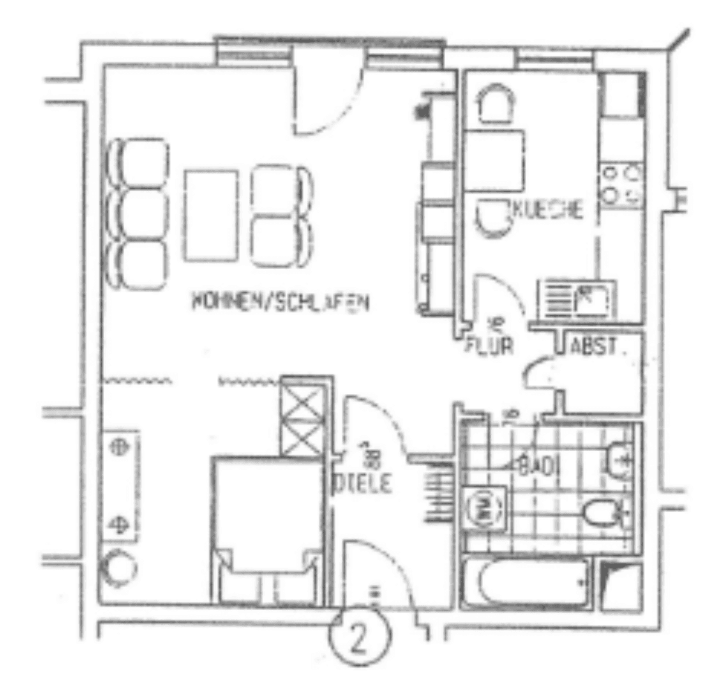 1 bedroom flat to rent, 54 m², Am Mahlbusen 16, Bernau, Brandenburg 1 bedroom flat to rent, 54 m², Am Mahlbusen 16, Bernau, Brandenburg