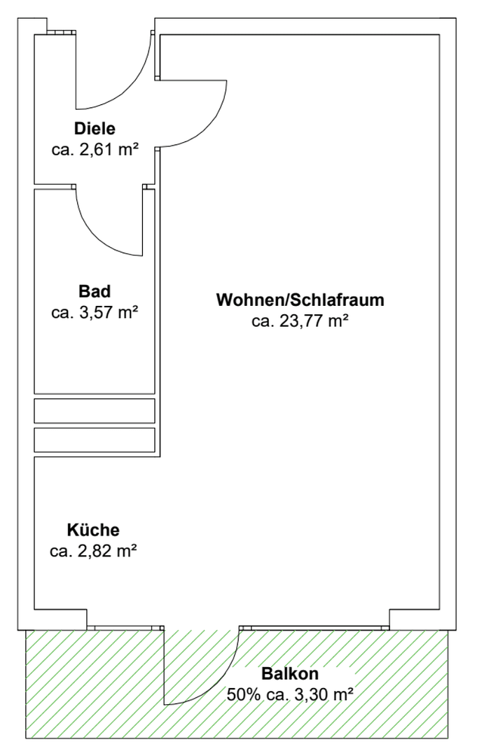 1 bedroom flat for sale, 37 m², München, Bavaria 1 bedroom flat for sale, 37 m², München, Bavaria