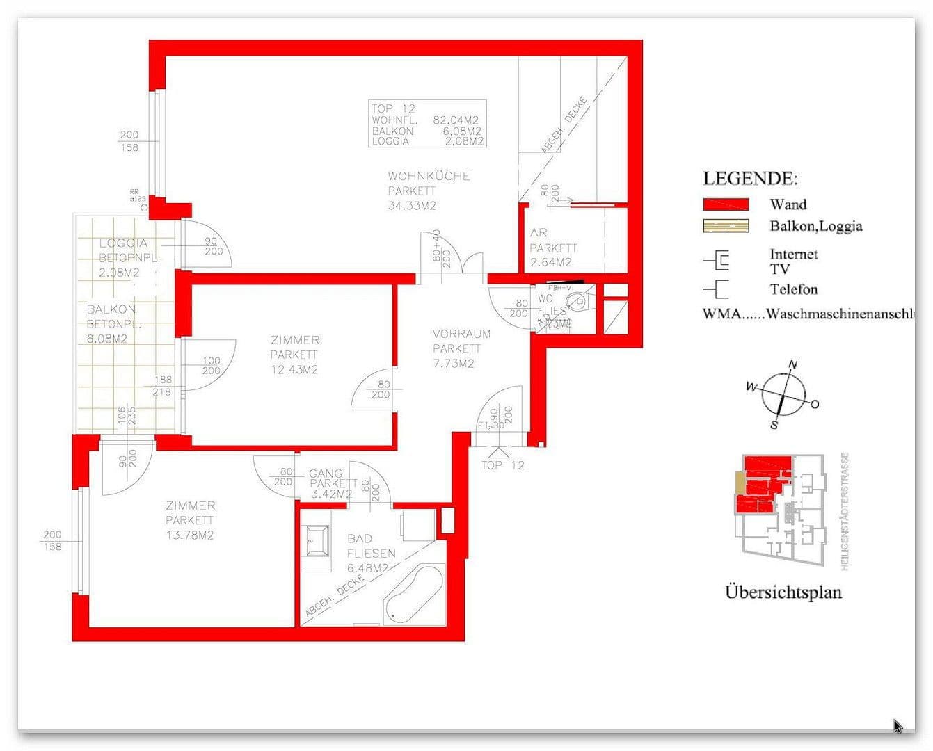 3 bedroom flat to rent, 82 m², wien, Vienna 3 bedroom flat to rent, 82 m², wien, Vienna