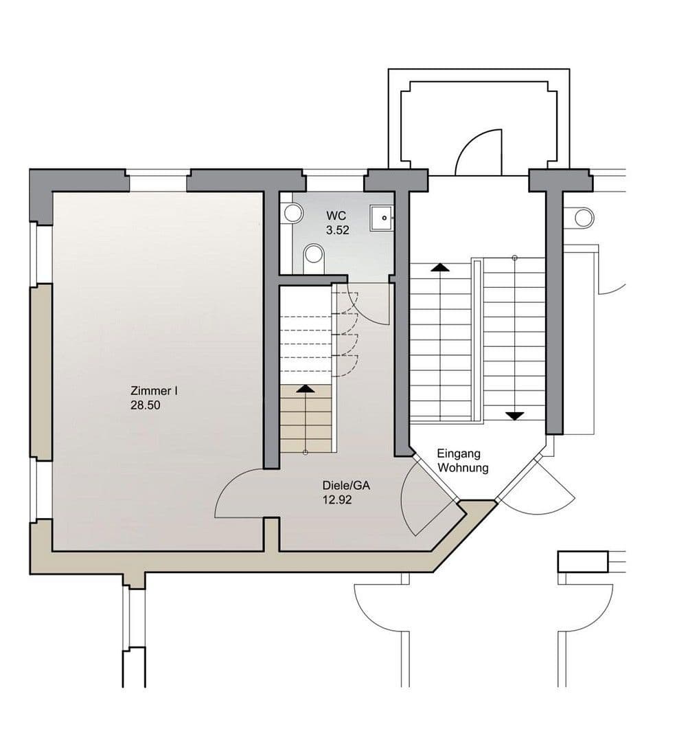 4 bedroom flat to rent, 152 m², Bielefeld, North Rhine-Westphalia 4 bedroom flat to rent, 152 m², Bielefeld, North Rhine-Westphalia