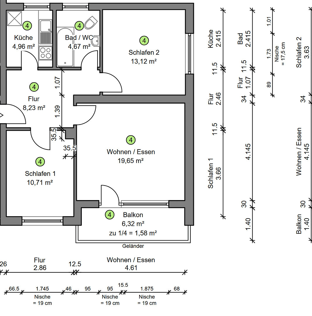 1 bedroom with open-plan kitchen flat to rent, 63 m², Gefrees, Bavaria 1 bedroom with open-plan kitchen flat to rent, 63 m², Gefrees, Bavaria