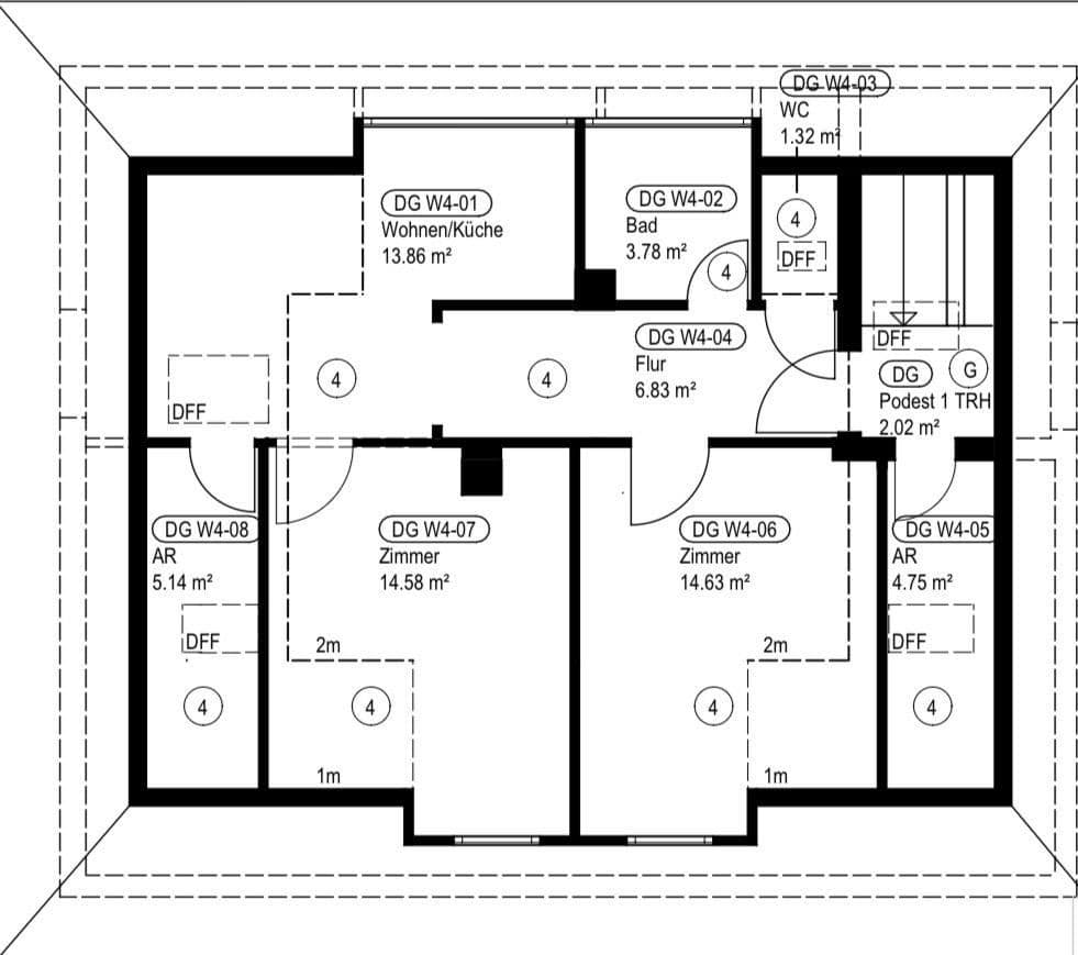 1 bedroom with open-plan kitchen flat to rent, 65 m², Eutingen- Pforzheim, Baden-Württemberg 1 bedroom with open-plan kitchen flat to rent, 65 m², Eutingen- Pforzheim, Baden-Württemberg