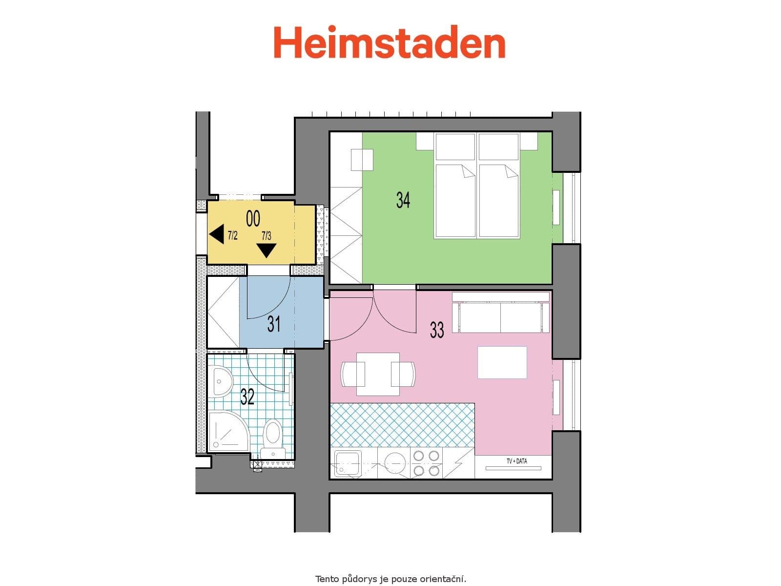 1 bedroom flat to rent, 28 m², Fučíkova, Karviná, Moravskoslezský Region 1 bedroom flat to rent, 28 m², Fučíkova, Karviná, Moravskoslezský Region