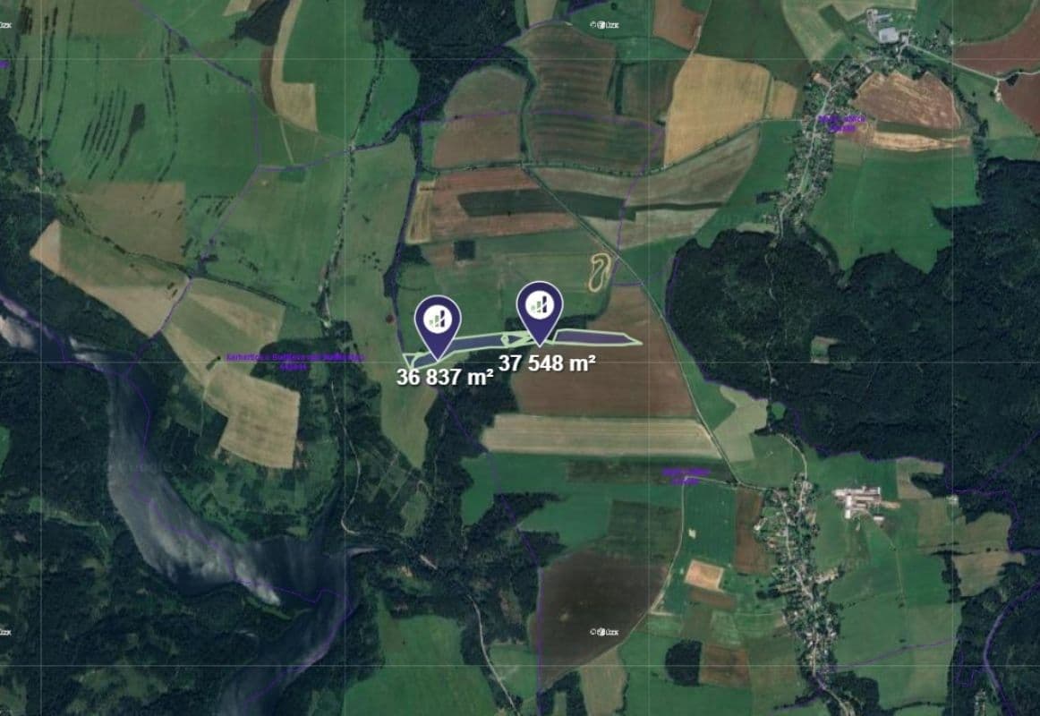 plot for sale, 74,385 m², Kružberk, Moravskoslezský Region plot for sale, 74,385 m², Kružberk, Moravskoslezský Region
