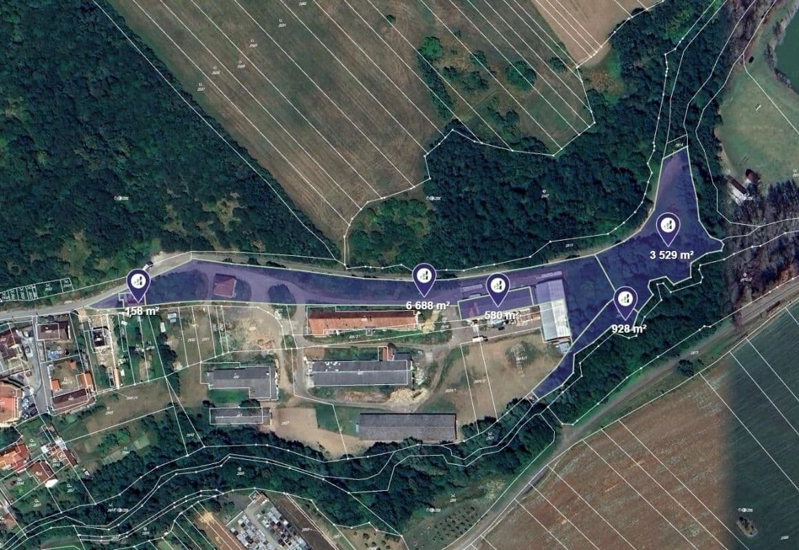 plot for sale, 283 m², Pašovice, Zlínský Region plot for sale, 283 m², Pašovice, Zlínský Region