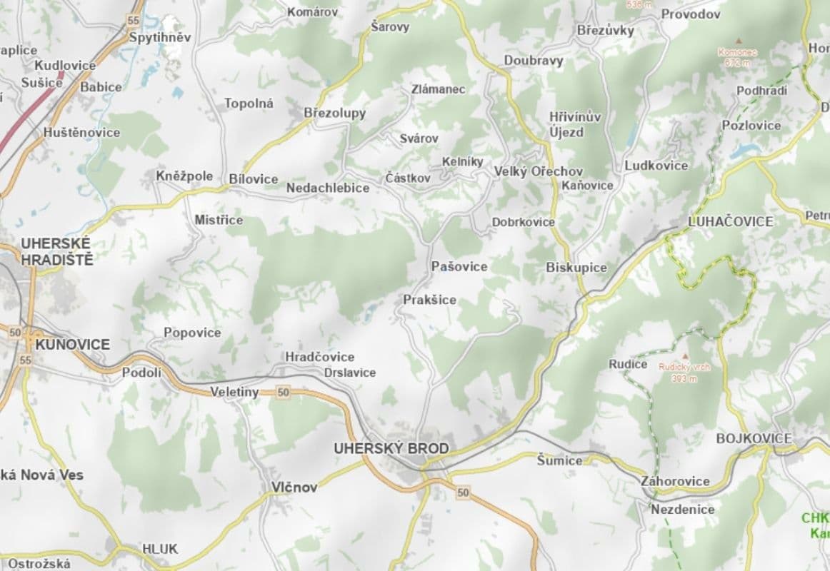 plot for sale, 283 m², Pašovice, Zlínský Region plot for sale, 283 m², Pašovice, Zlínský Region