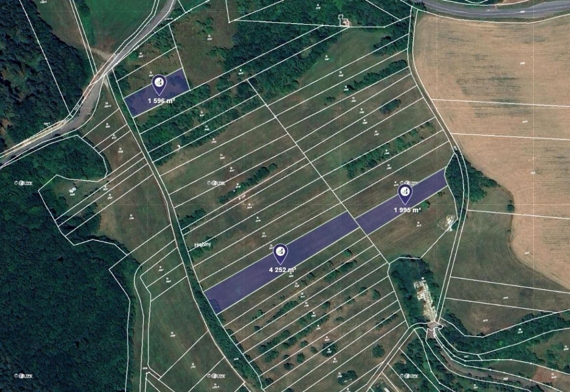 plot for sale, 1,740 m², Pašovice, Zlínský Region plot for sale, 1,740 m², Pašovice, Zlínský Region