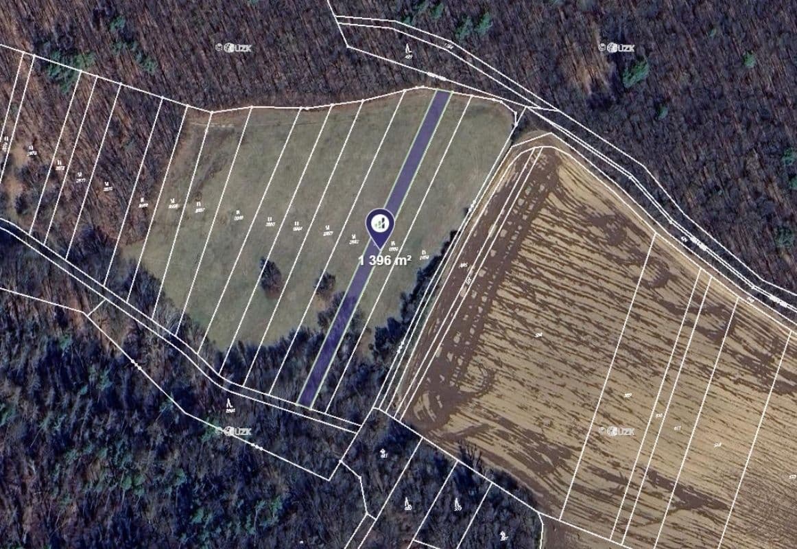 plot for sale, 1,557 m², Pašovice, Zlínský Region plot for sale, 1,557 m², Pašovice, Zlínský Region