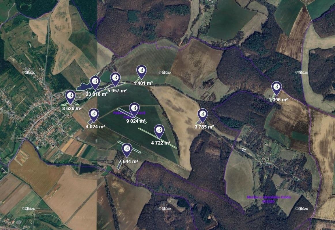plot for sale, 1,557 m², Pašovice, Zlínský Region plot for sale, 1,557 m², Pašovice, Zlínský Region