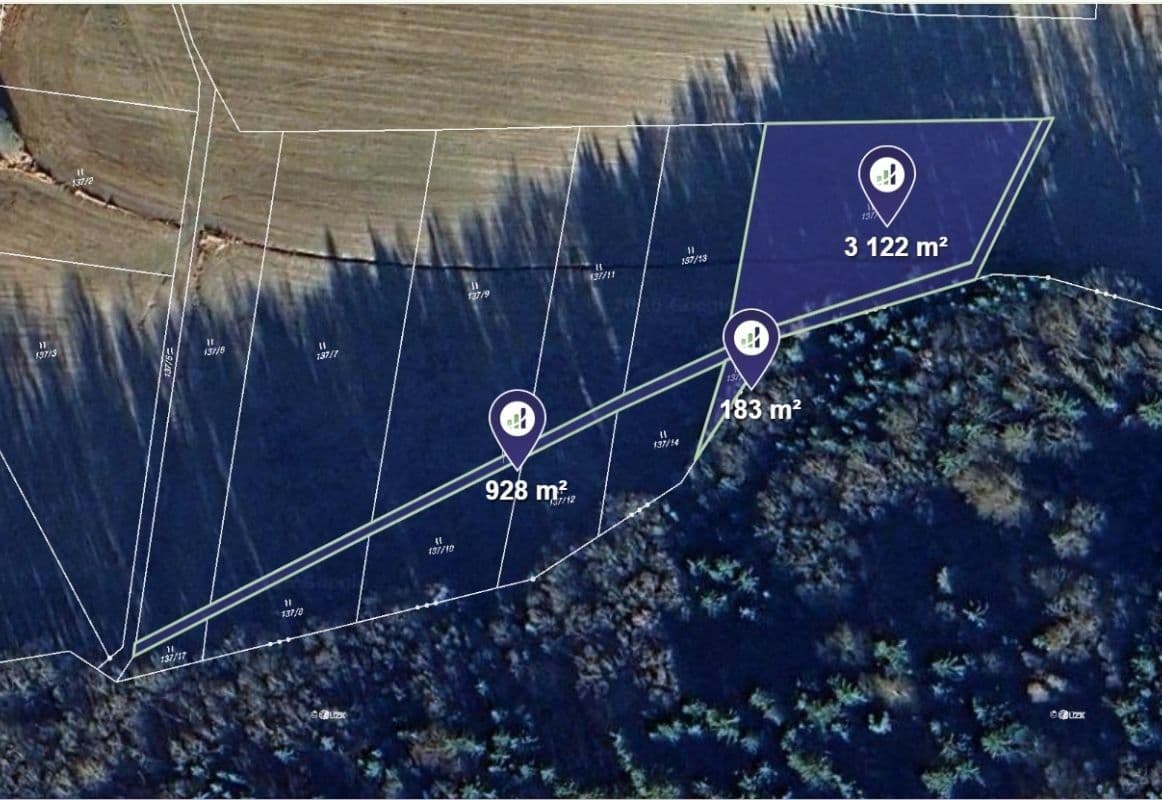 plot for sale, 4,057 m², Předotice, Jihočeský Region plot for sale, 4,057 m², Předotice, Jihočeský Region