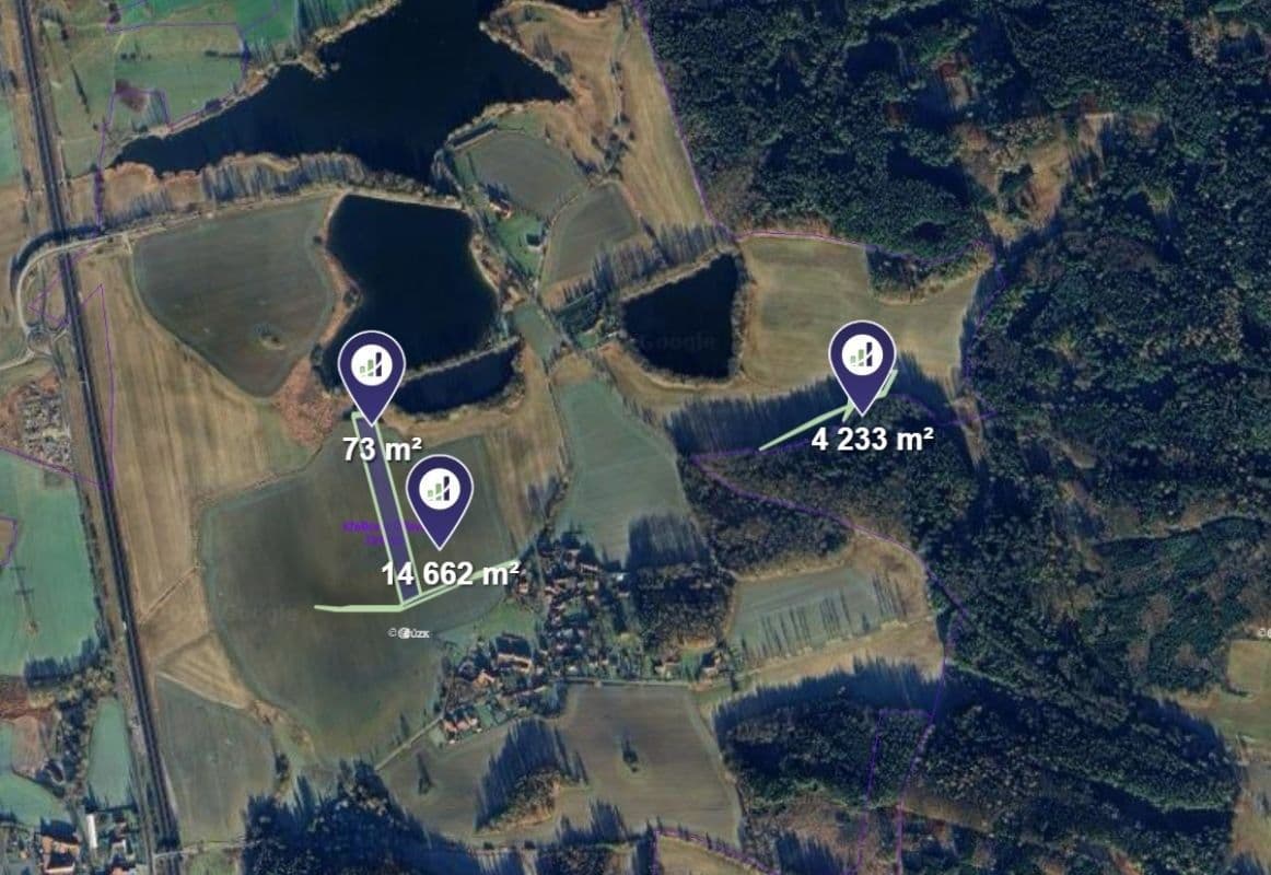 plot for sale, 4,057 m², Předotice, Jihočeský Region plot for sale, 4,057 m², Předotice, Jihočeský Region