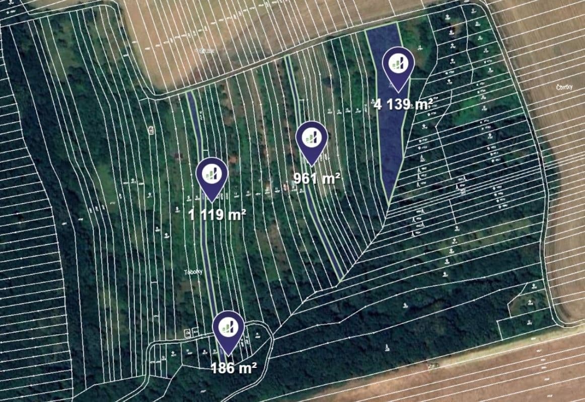 plot for sale, 57,811 m², Hradčovice, Zlínský Region plot for sale, 57,811 m², Hradčovice, Zlínský Region