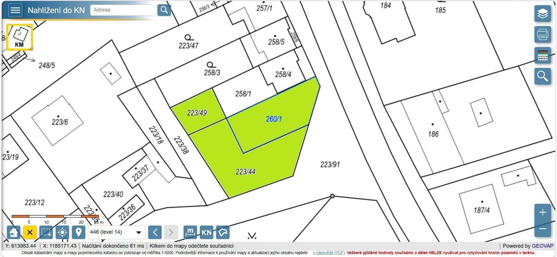 plot for sale, 819 m², Branišovice, Jihomoravský Region plot for sale, 819 m², Branišovice, Jihomoravský Region