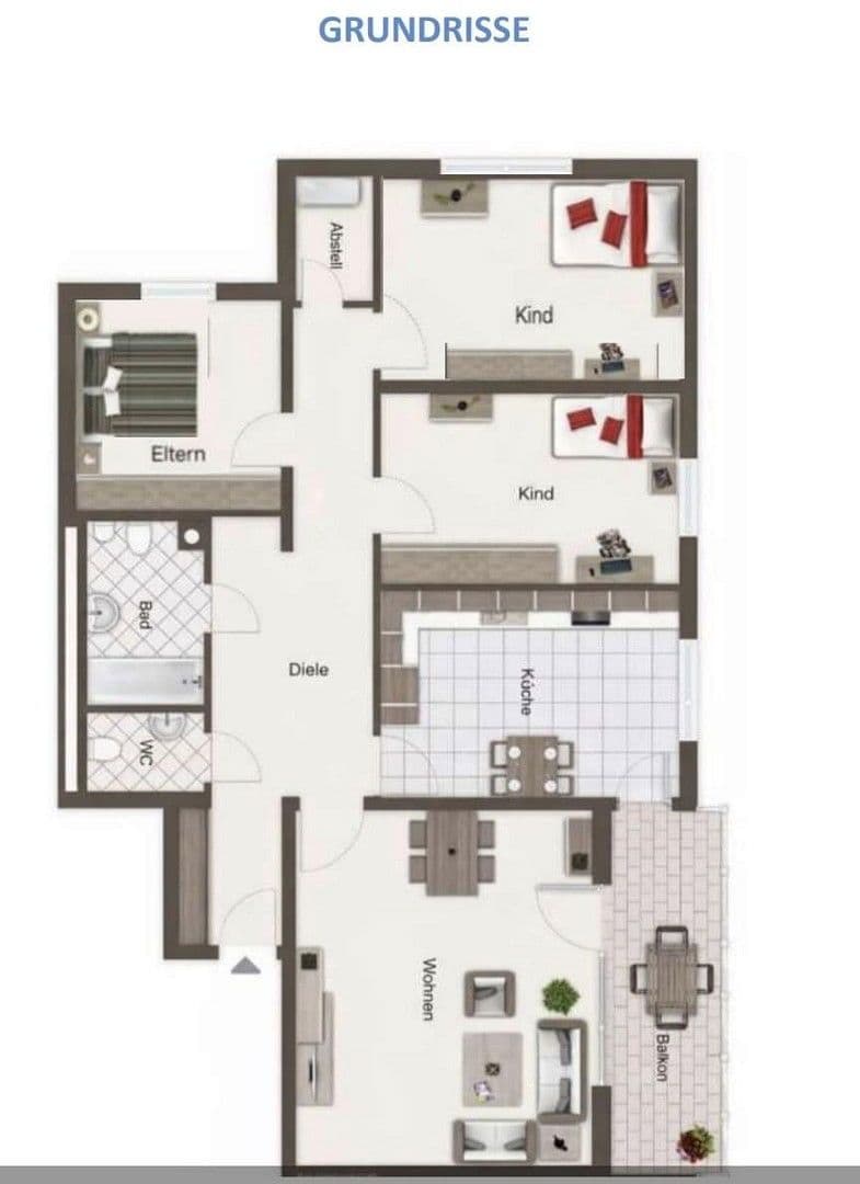 3 bedroom with open-plan kitchen flat for sale, 110 m², Überlingen, Baden-Württemberg 3 bedroom with open-plan kitchen flat for sale, 110 m², Überlingen, Baden-Württemberg