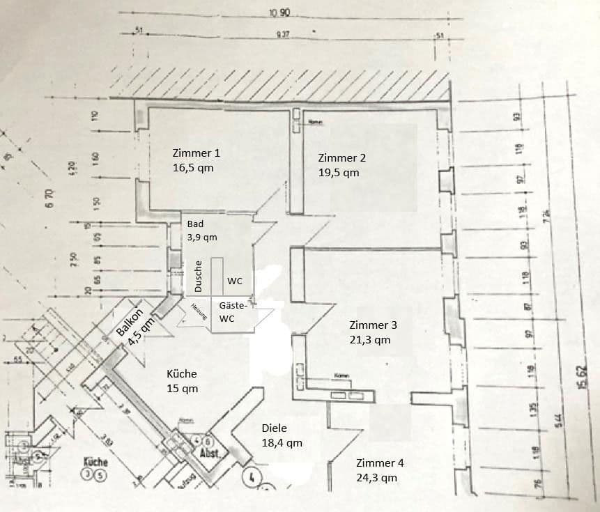 4 bedroom flat for sale, 119 m², Bankstrasse 42, Düsseldorf, North Rhine-Westphalia 4 bedroom flat for sale, 119 m², Bankstrasse 42, Düsseldorf, North Rhine-Westphalia