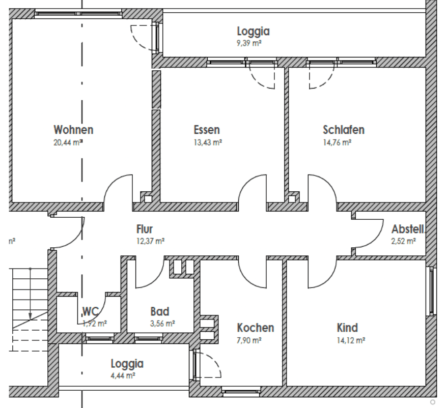 4 bedroom flat to rent, 93 m², Ringstraße, Walldürn, Baden-Württemberg 4 bedroom flat to rent, 93 m², Ringstraße, Walldürn, Baden-Württemberg