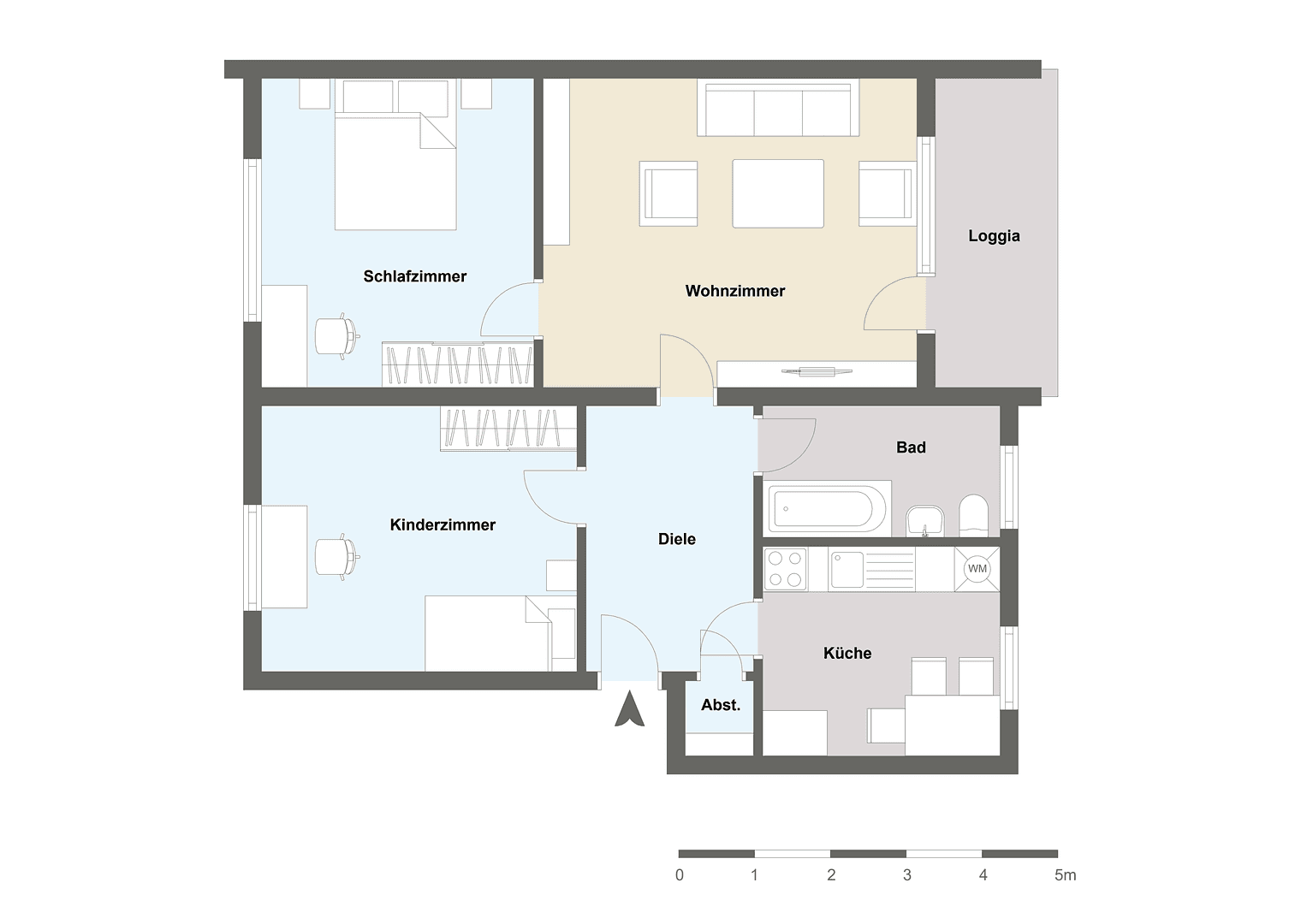 3 bedroom flat to rent, 73 m², Minden, North Rhine-Westphalia 3 bedroom flat to rent, 73 m², Minden, North Rhine-Westphalia