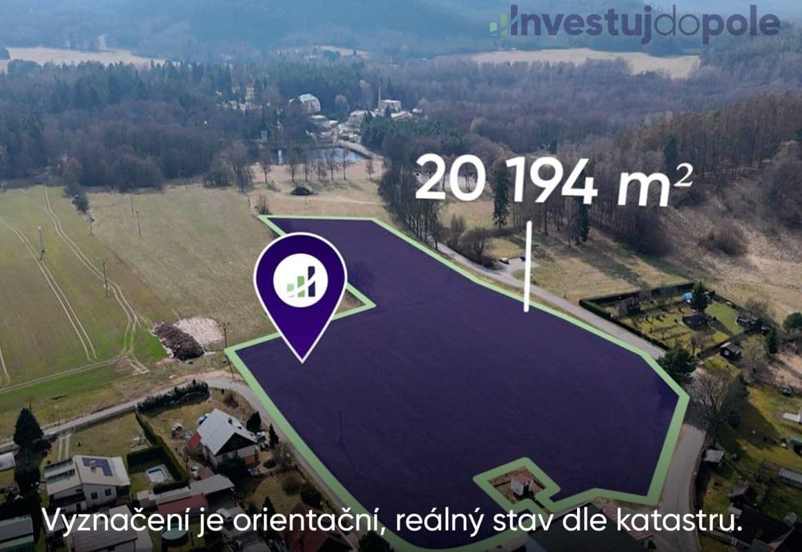 plot for sale, 20,194 m², Osečná, Liberecký Region plot for sale, 20,194 m², Osečná, Liberecký Region