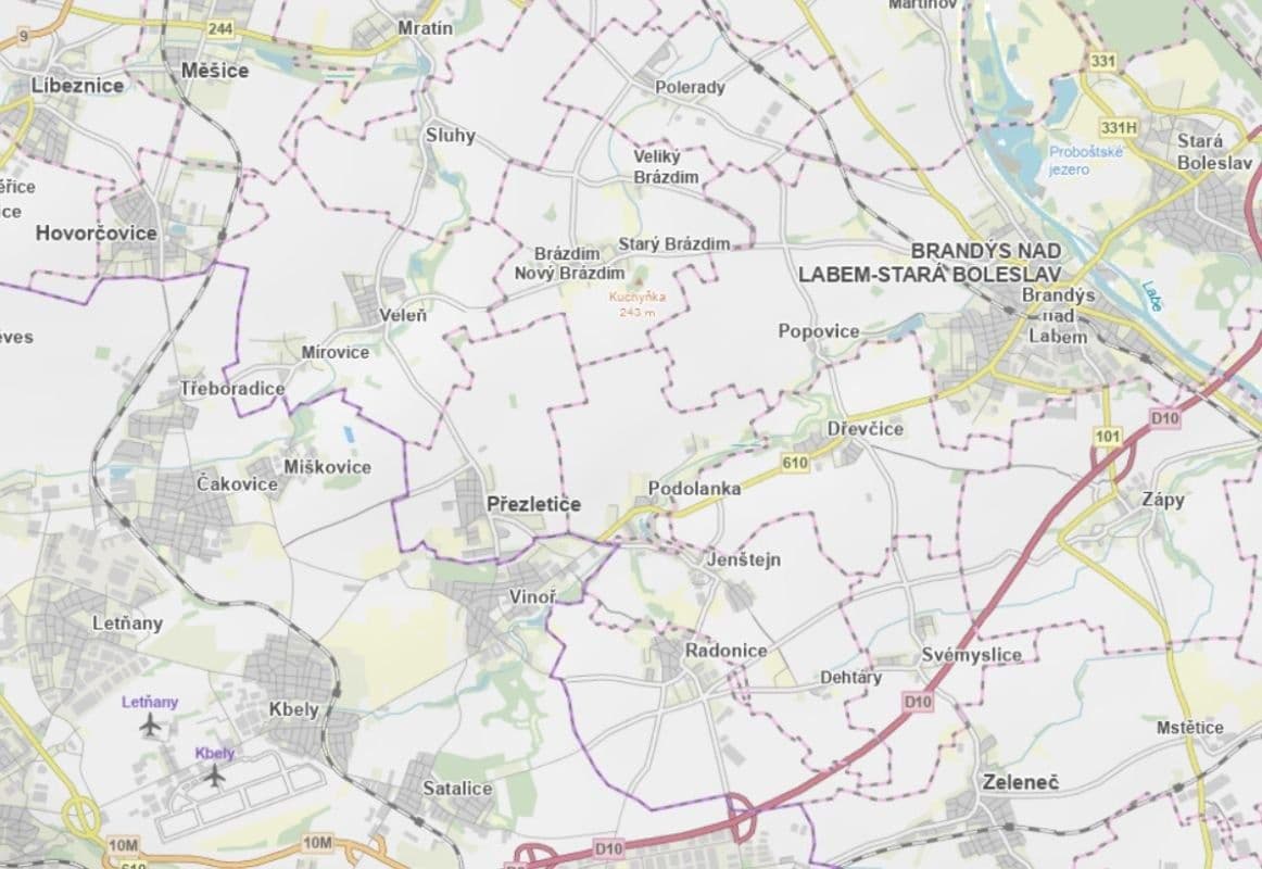 plot for sale, 9,593 m², Prague, Prague plot for sale, 9,593 m², Prague, Prague