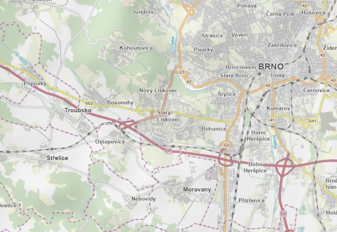 plot for sale, 912 m², Brno, Jihomoravský Region plot for sale, 912 m², Brno, Jihomoravský Region