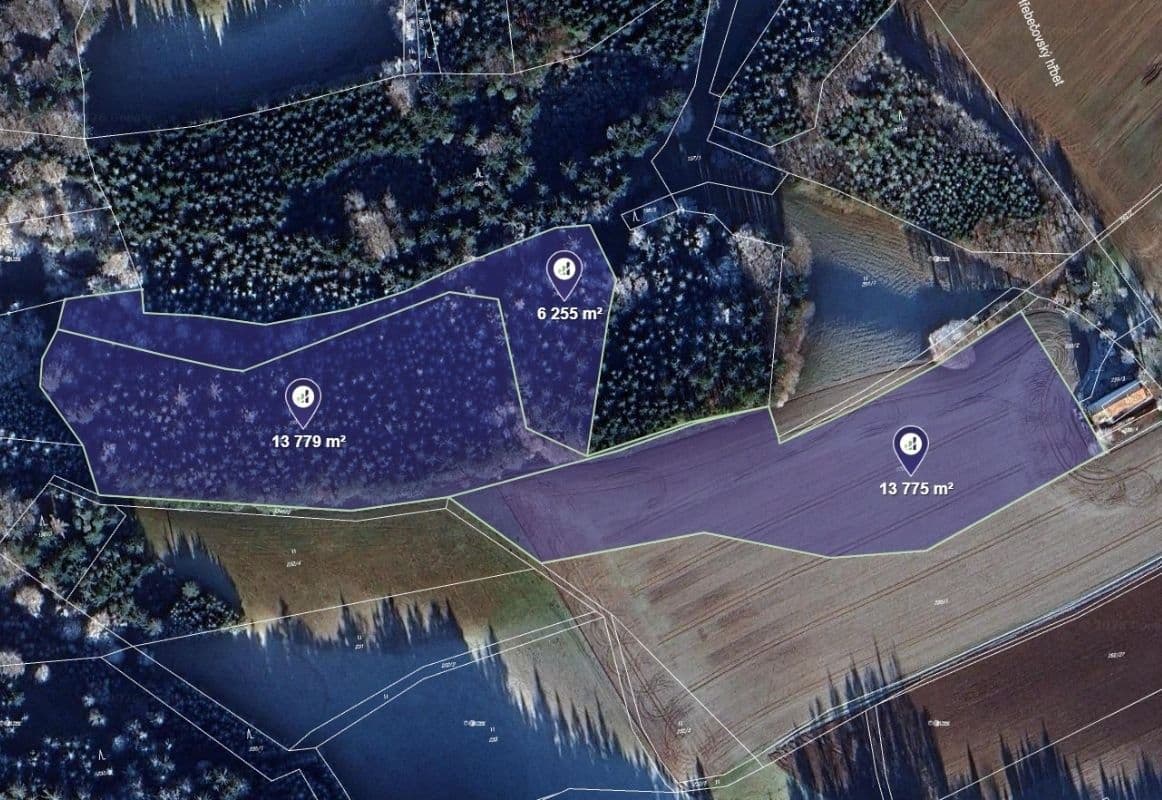 plot for sale, 41,677 m², Česká Rybná, Pardubický Region plot for sale, 41,677 m², Česká Rybná, Pardubický Region