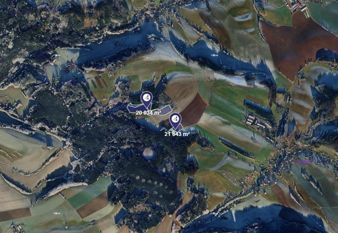 plot for sale, 41,677 m², Česká Rybná, Pardubický Region plot for sale, 41,677 m², Česká Rybná, Pardubický Region