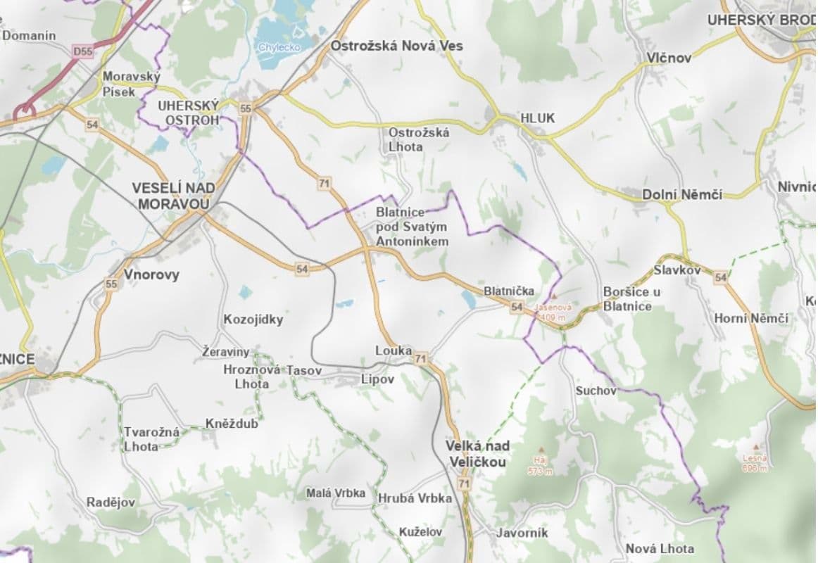 plot for sale, 1,113 m², Blatnice pod Svatým Antonínkem, Jihomoravský Region plot for sale, 1,113 m², Blatnice pod Svatým Antonínkem, Jihomoravský Region