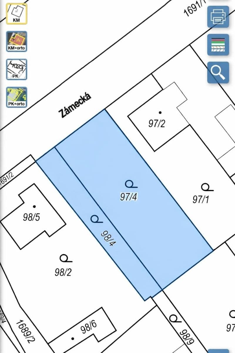 plot for sale, 713 m², Zámecká, Jirny, Středočeský Region plot for sale, 713 m², Zámecká, Jirny, Středočeský Region