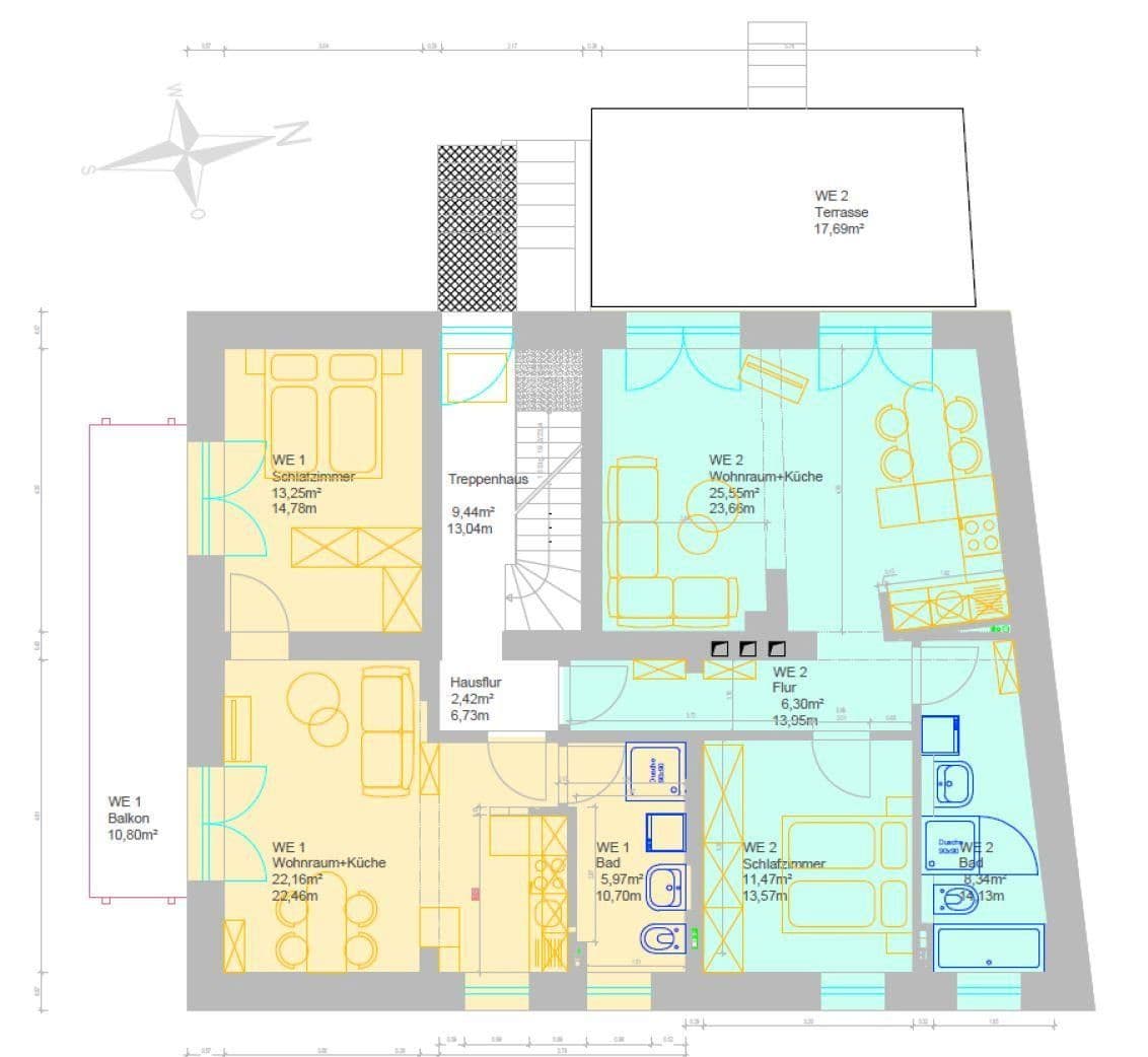 2 bedroom flat to rent, 61 m², Teupitz, Brandenburg 2 bedroom flat to rent, 61 m², Teupitz, Brandenburg