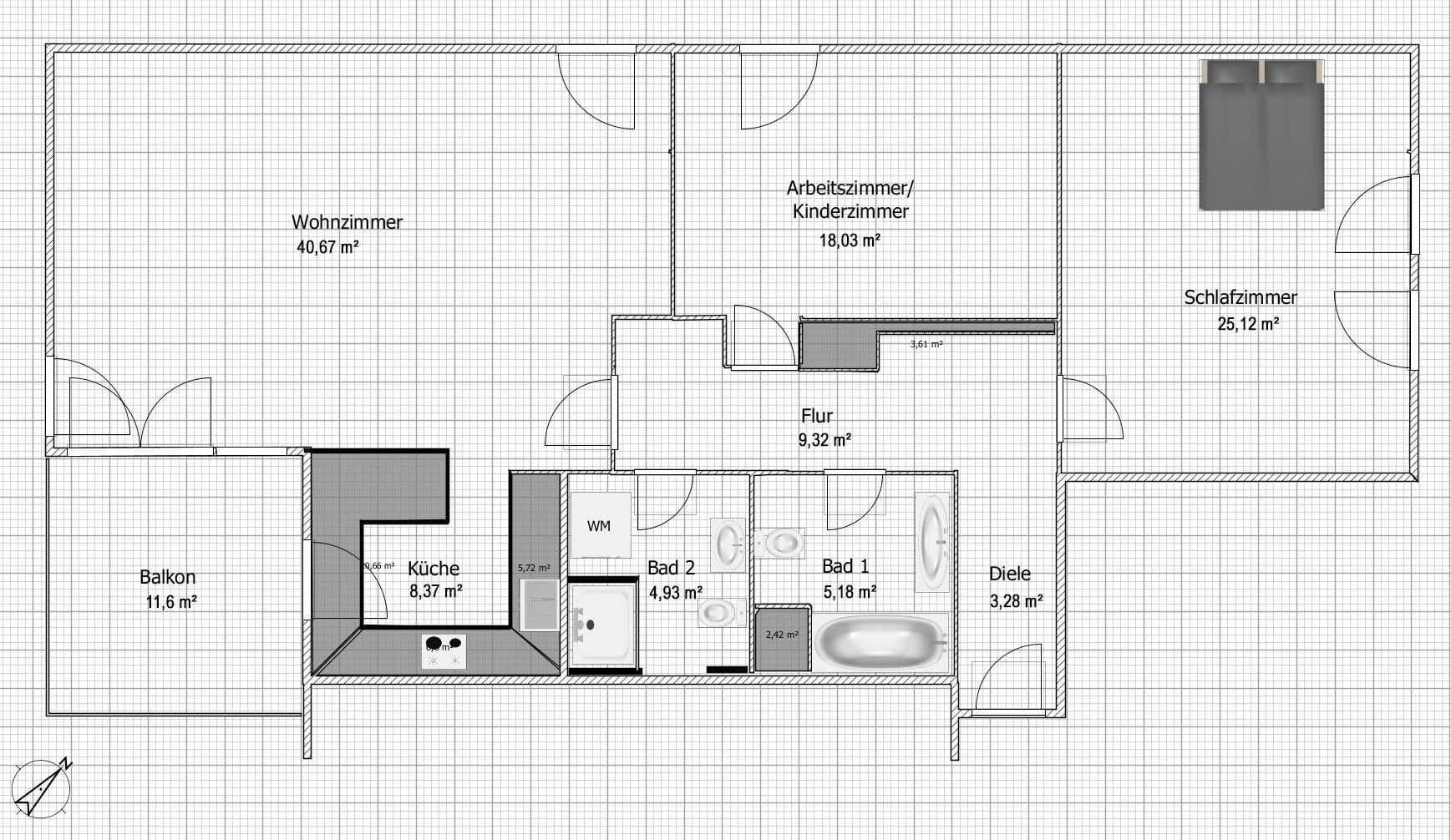 3 bedroom flat for sale, 121 m², Berlin, Berlin 3 bedroom flat for sale, 121 m², Berlin, Berlin