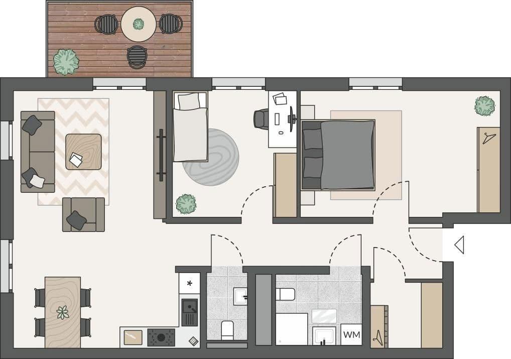 3 bedroom flat for sale, 90 m², Obermühlenweg 1-11, Murrhardt, Baden-Württemberg 3 bedroom flat for sale, 90 m², Obermühlenweg 1-11, Murrhardt, Baden-Württemberg