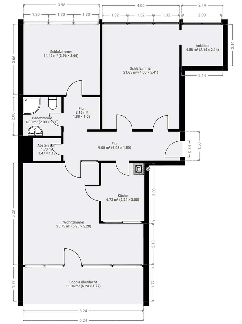 3 bedroom flat to rent, 96 m², Schwertstraße 65, Krefeld, North Rhine-Westphalia 3 bedroom flat to rent, 96 m², Schwertstraße 65, Krefeld, North Rhine-Westphalia
