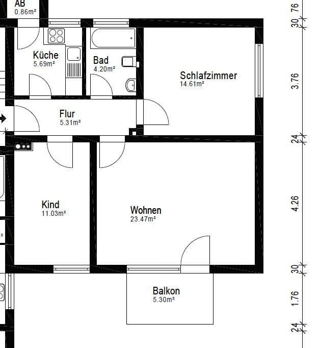 2 bedroom with open-plan kitchen flat to rent, 68 m², Schermbeck, North Rhine-Westphalia 2 bedroom with open-plan kitchen flat to rent, 68 m², Schermbeck, North Rhine-Westphalia