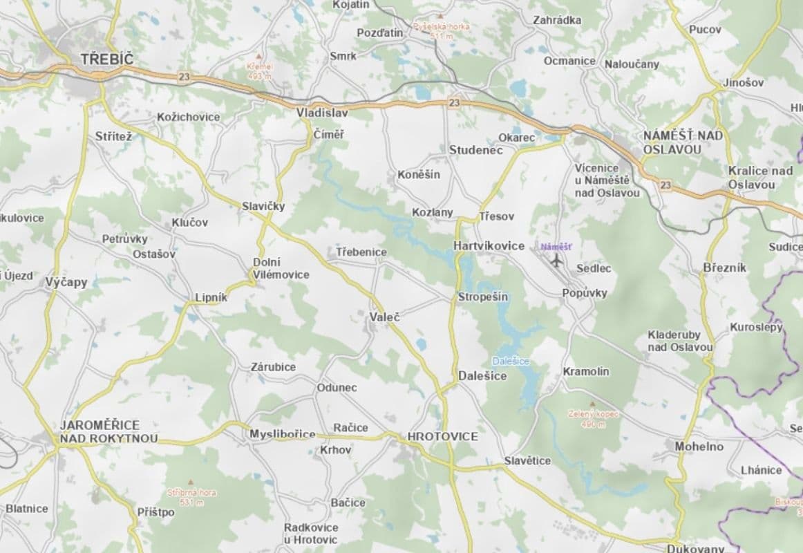 plot for sale, 9,641 m², Stropešín, Vysočina Region plot for sale, 9,641 m², Stropešín, Vysočina Region