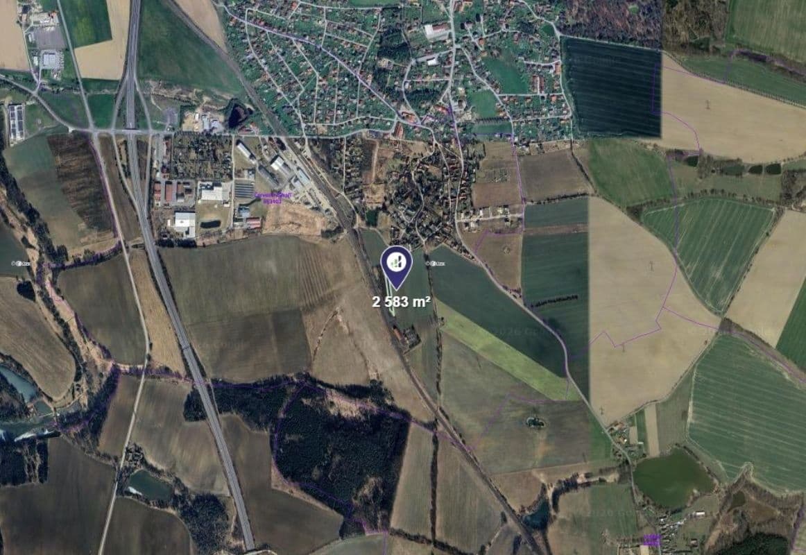 plot for sale, 2,583 m², Chotoviny, Jihočeský Region plot for sale, 2,583 m², Chotoviny, Jihočeský Region