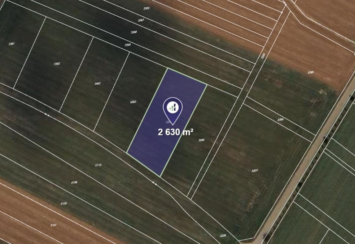 plot for sale, 2,630 m², Veselí nad Moravou, Jihomoravský Region plot for sale, 2,630 m², Veselí nad Moravou, Jihomoravský Region