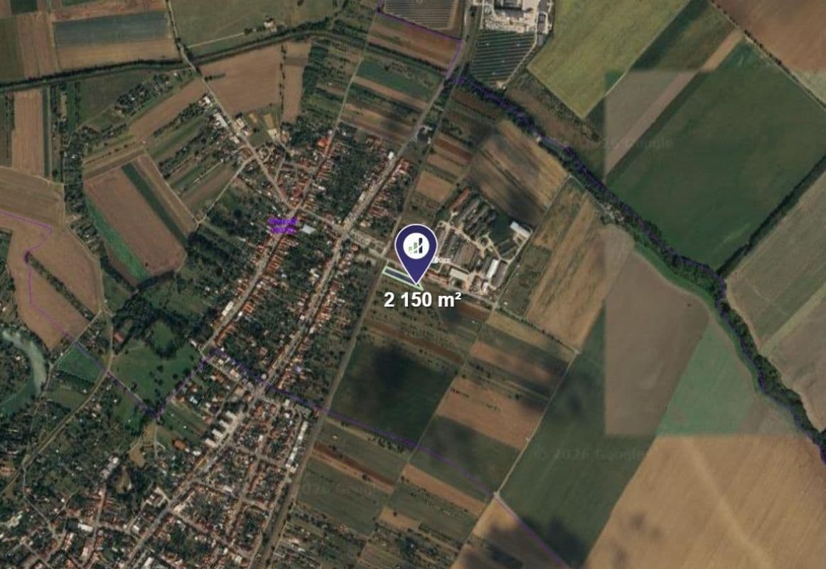 plot for sale, 2,150 m², Veselí nad Moravou, Jihomoravský Region plot for sale, 2,150 m², Veselí nad Moravou, Jihomoravský Region