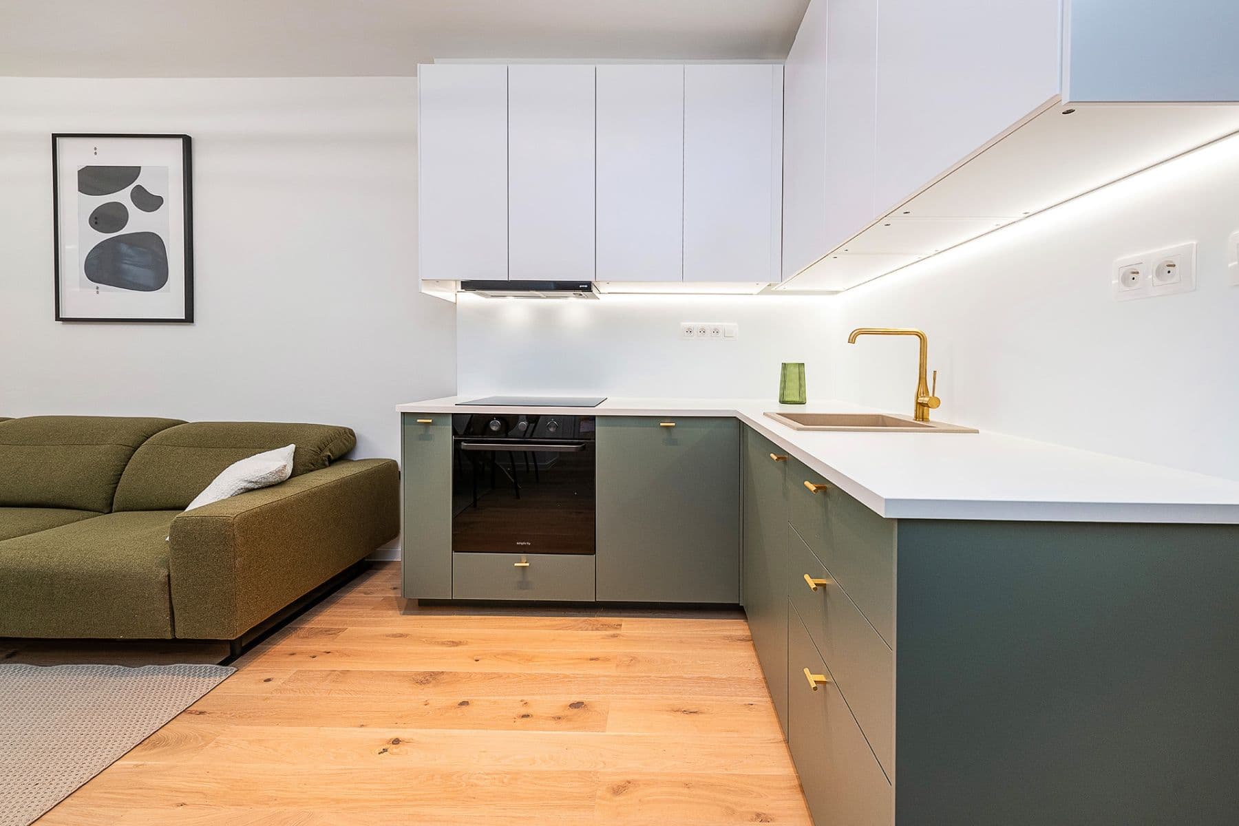 1 bedroom with open-plan kitchen flat for sale, 54 m², Ruská, Prague, Prague 1 bedroom with open-plan kitchen flat for sale, 54 m², Ruská, Prague, Prague