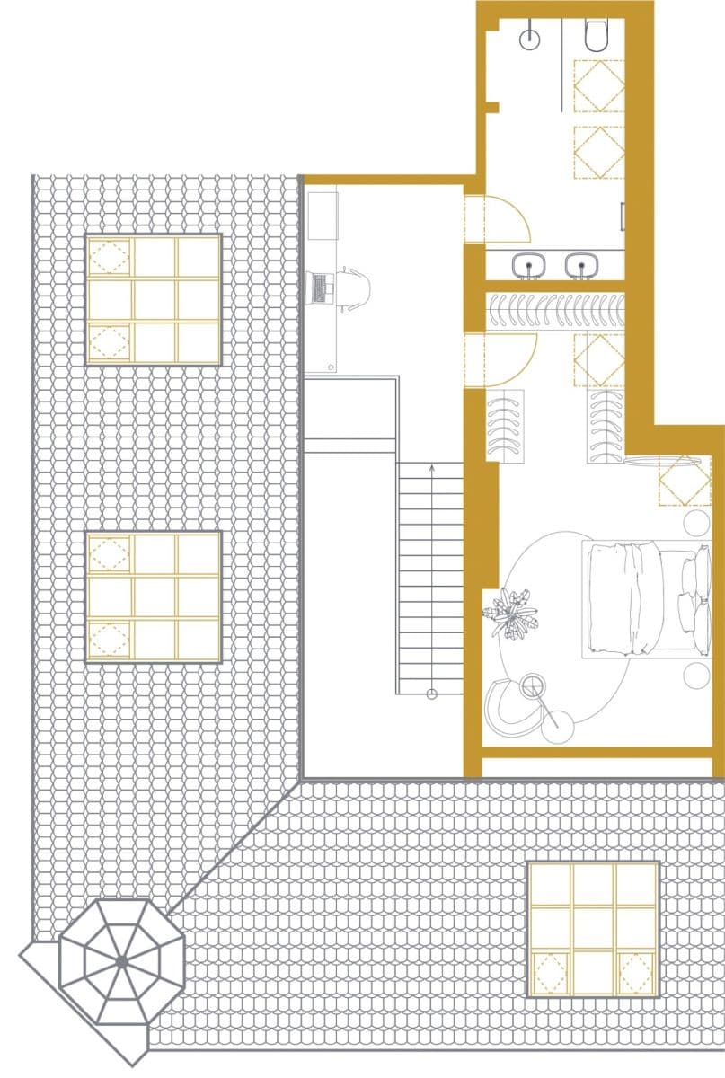 3 bedroom with open-plan kitchen flat to rent, 159 m², Sokolovská, Prague, Prague 3 bedroom with open-plan kitchen flat to rent, 159 m², Sokolovská, Prague, Prague