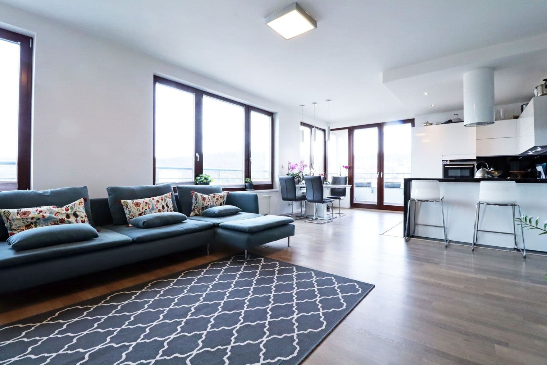 3 bedroom with open-plan kitchen flat to rent, 111 m², Musílkova, Prague, Prague 3 bedroom with open-plan kitchen flat to rent, 111 m², Musílkova, Prague, Prague