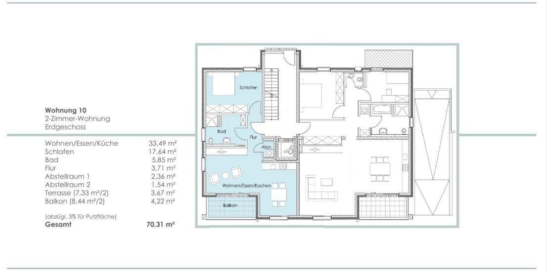 1 bedroom with open-plan kitchen flat for sale, 71 m², Bahnhofstraße 7, Freudenstadt, Baden-Württemberg 1 bedroom with open-plan kitchen flat for sale, 71 m², Bahnhofstraße 7, Freudenstadt, Baden-Württemberg