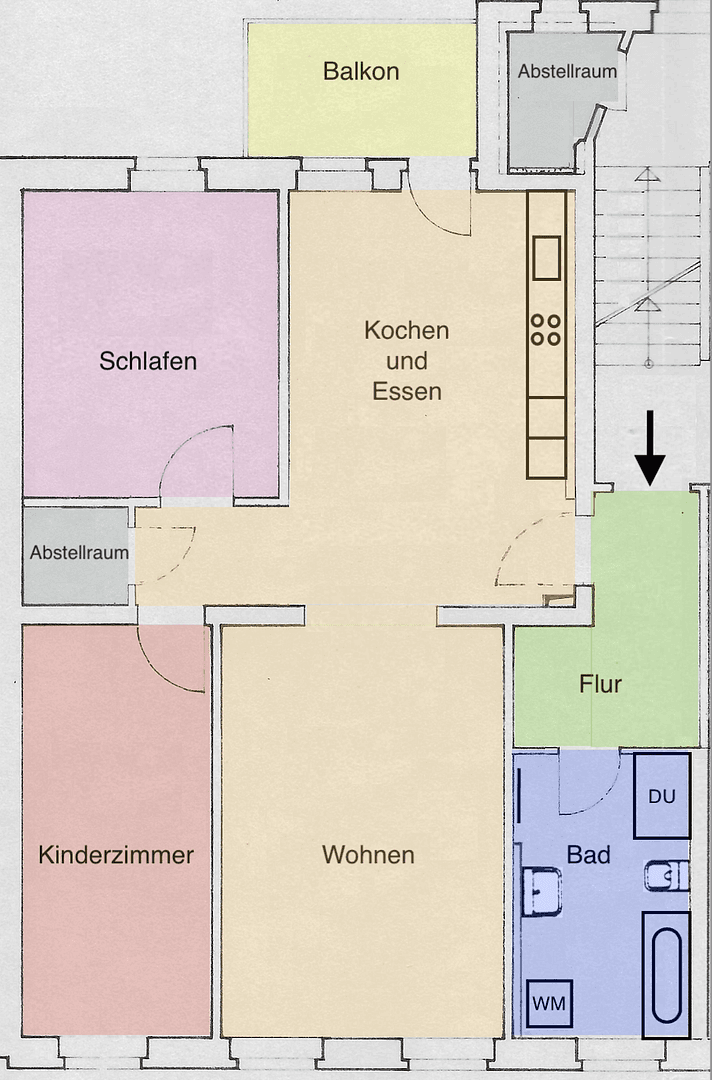 2 bedroom with open-plan kitchen flat to rent, 84 m², Gustav-Adolf-Straße 41, Chemnitz, Saxony 2 bedroom with open-plan kitchen flat to rent, 84 m², Gustav-Adolf-Straße 41, Chemnitz, Saxony