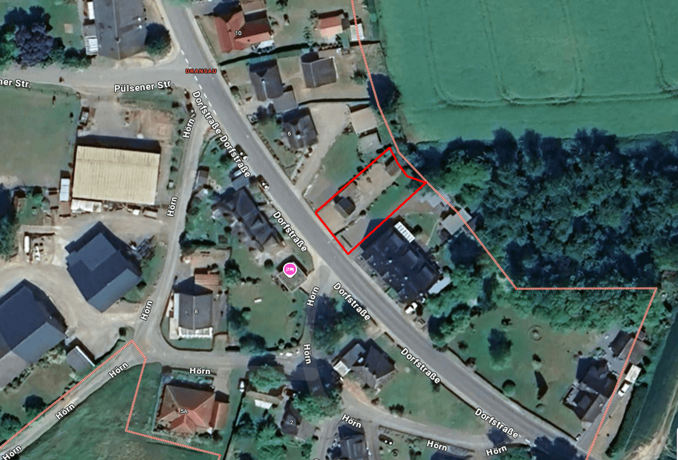 plot for sale, 438 m², Dorfstr. (zwischen den Hausnummern 4 und 6), Giekau, Schleswig-Holstein plot for sale, 438 m², Dorfstr. (zwischen den Hausnummern 4 und 6), Giekau, Schleswig-Holstein