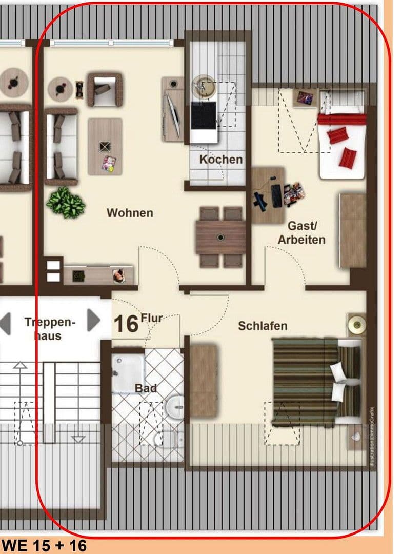3 bedroom flat to rent, 50 m², Rat-Deycks-Straße 20 a, Leverkusen, North Rhine-Westphalia 3 bedroom flat to rent, 50 m², Rat-Deycks-Straße 20 a, Leverkusen, North Rhine-Westphalia
