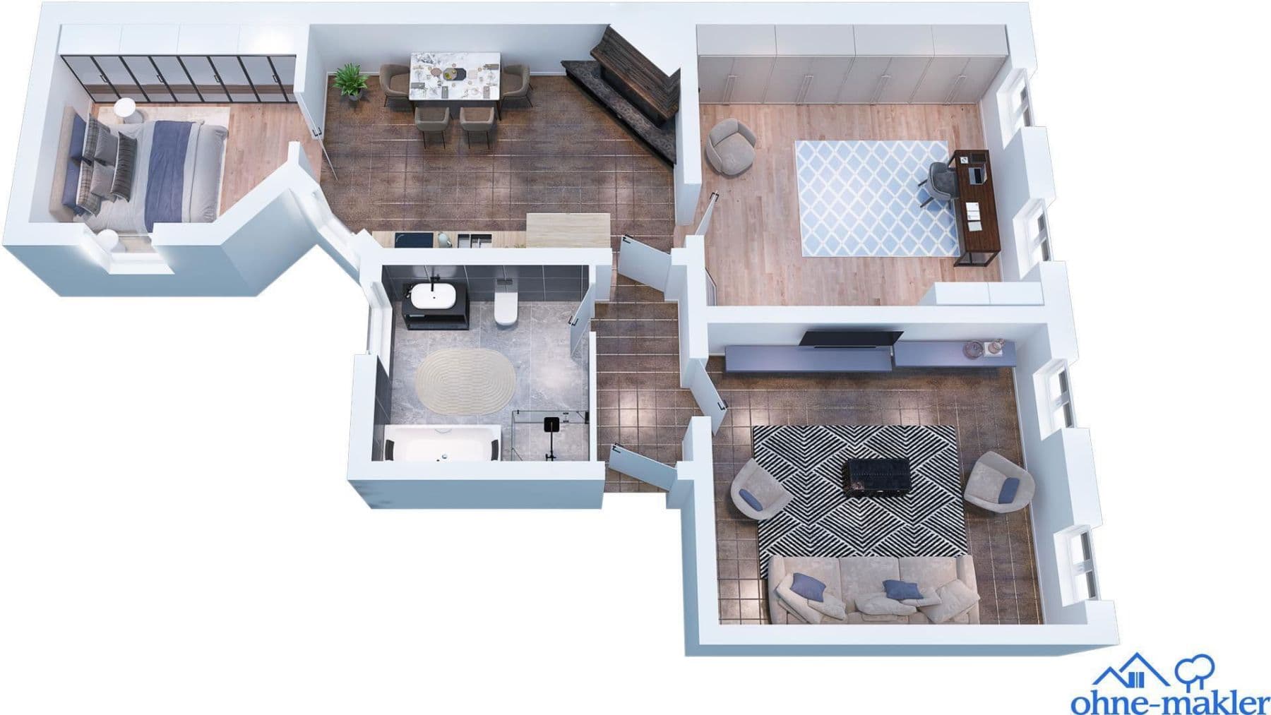 3 bedroom flat to rent, 90 m², Eisenbahnstraße 19, Eberswalde, Brandenburg 3 bedroom flat to rent, 90 m², Eisenbahnstraße 19, Eberswalde, Brandenburg