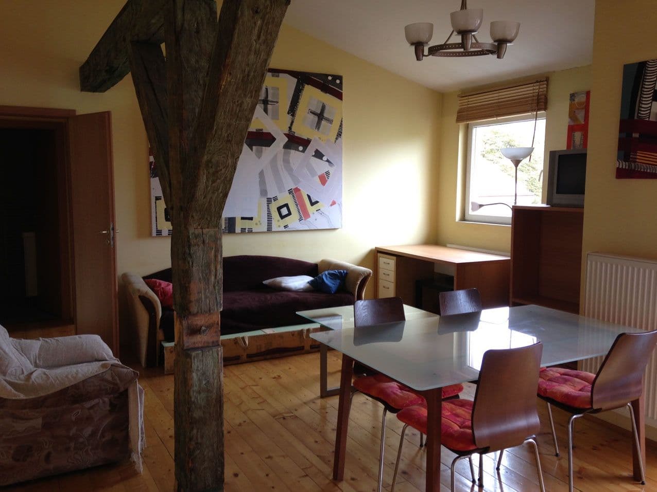 1 bedroom with open-plan kitchen flat to rent, 65 m², Lidická, Prague, Prague 1 bedroom with open-plan kitchen flat to rent, 65 m², Lidická, Prague, Prague