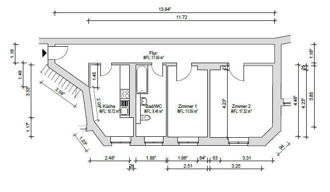 2 bedroom flat for sale, 66 m², Chausseestr. 9, Berlin, Berlin 2 bedroom flat for sale, 66 m², Chausseestr. 9, Berlin, Berlin